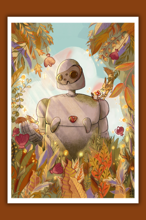 Affiche – Le Robot (Le Château dans le Ciel)