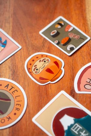 Lot de Stickers - Souvenirs du Japon