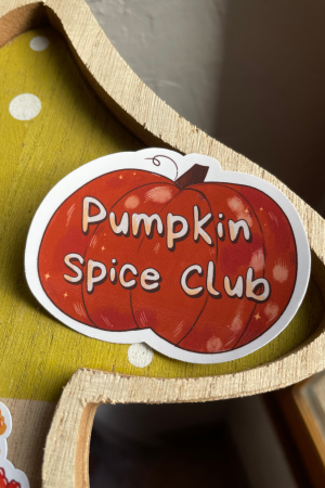 Pumpkin Spice Club -  Sticker