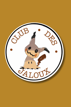 Sticker – Club des jaloux (Mimiqui) 👻