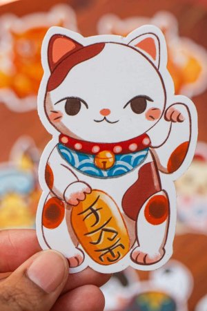 Maneki Neko - Sticker