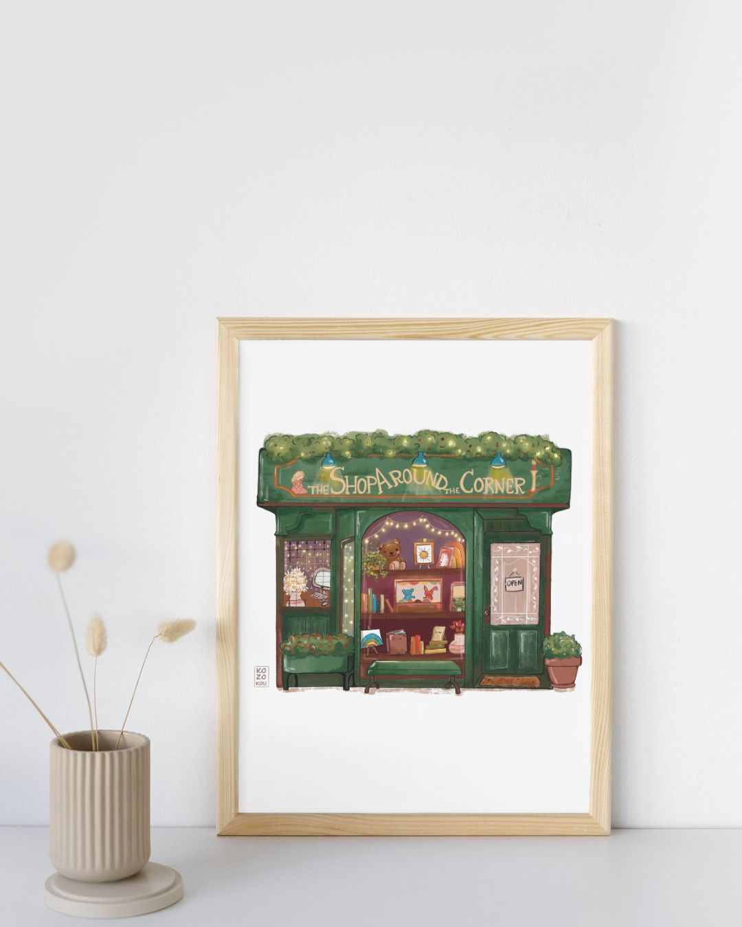 Affiche "Librairie de 'Vous avez un mess@ge'"- Illustration