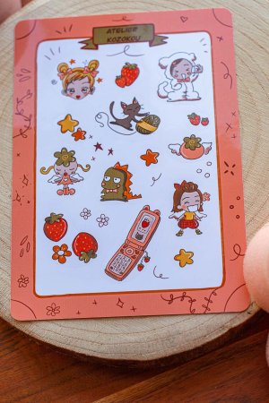 Planche d'autocollant - AI Yazawa