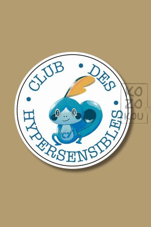 Club des hypersensibles (Larméléon) 😢 - Sticker